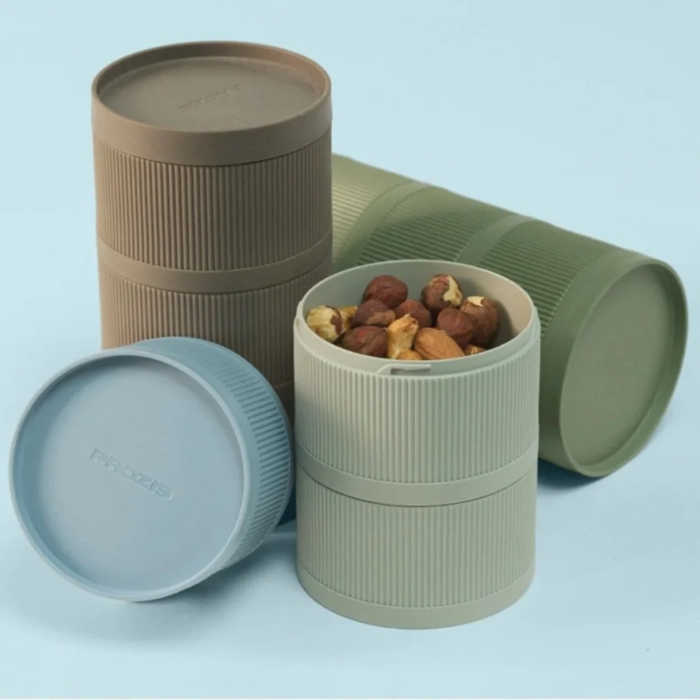 Stackable Gray Storage Containers - Picture 8 of 8